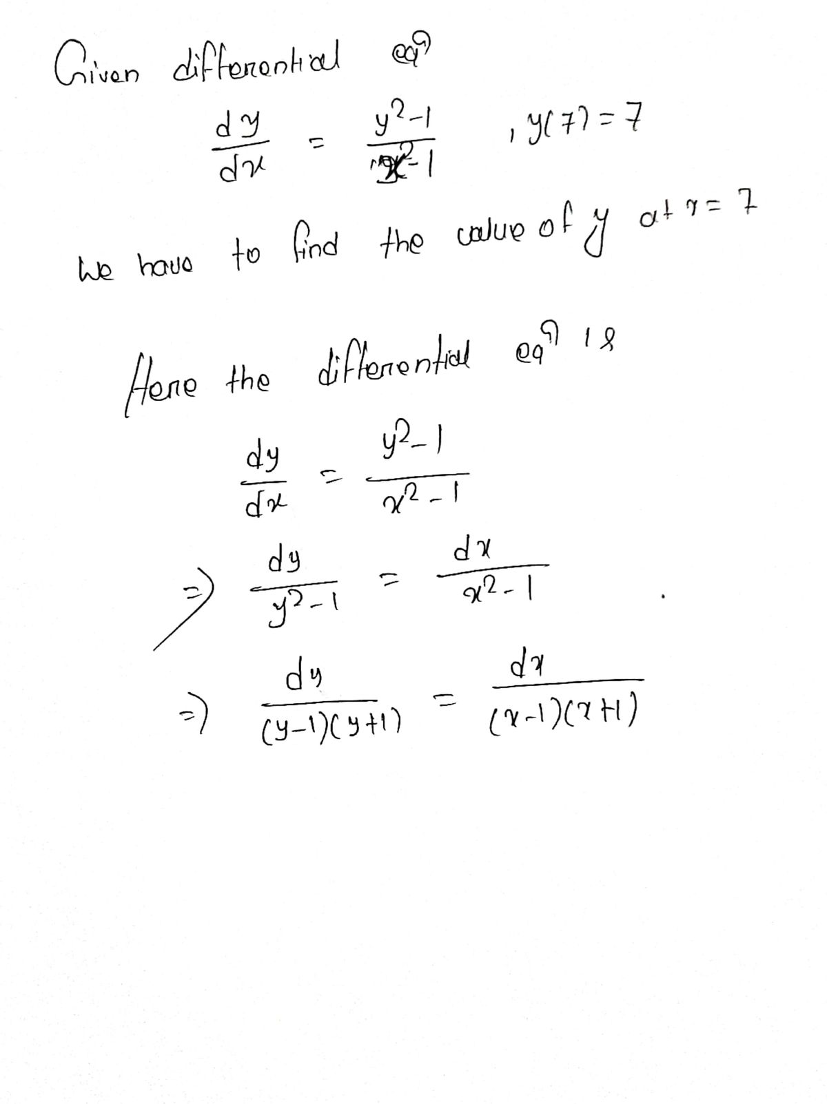 Advanced Math homework question answer, step 1, image 1